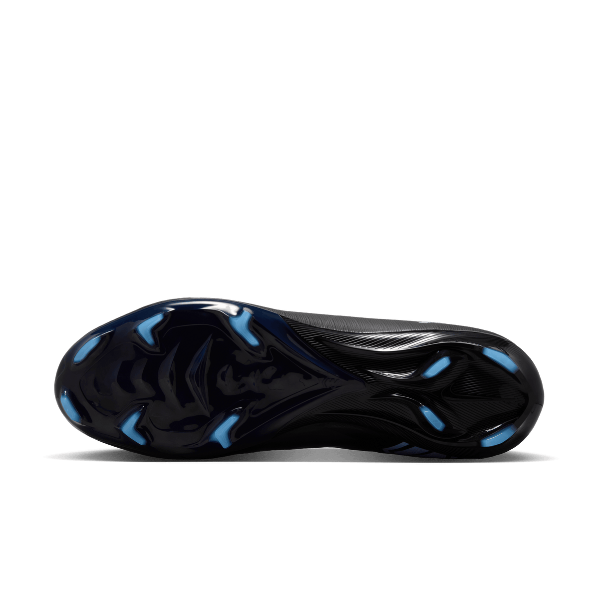 Nike Mercurial Superfly 10 Pro FG High-Top Soccer Cleats-Black/ice Blue product image 6, provided for visual reference and