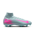 Nike Youth Mercurial Superfly10 Pro FG High-Top Soccer Cleats-Ocean Cube/Pink Blast product image 1, provided for visual