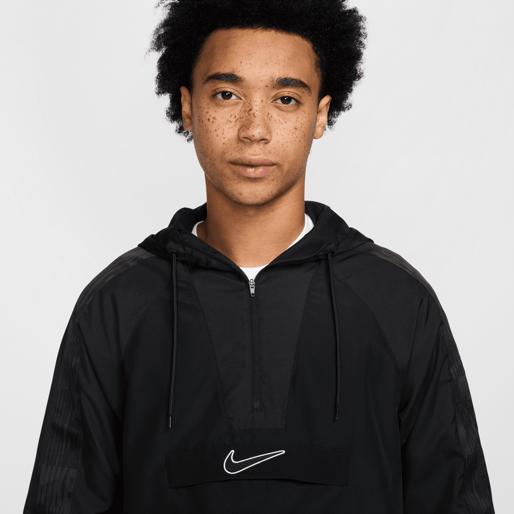Nike Academy+ Men Water-Repellent Soccer Anorak Jacket product image 3, provided for visual reference and product detail