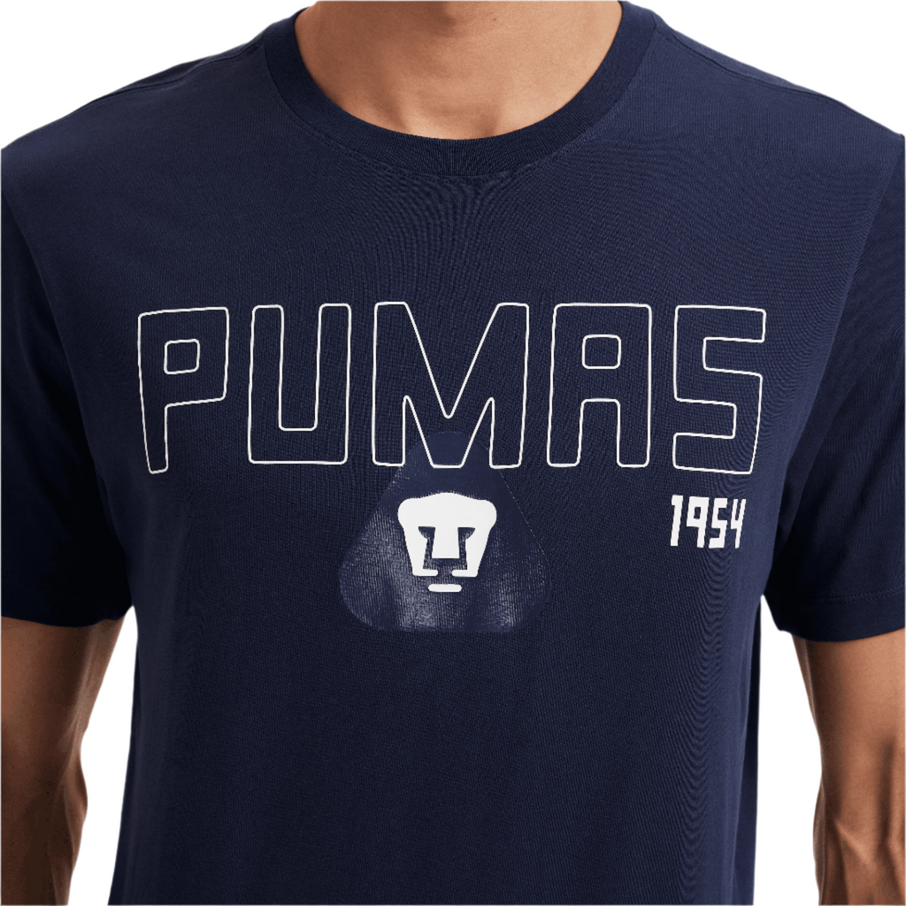 Nike Pumas UNAM Heritage Soccer T-Shirt product image 2, provided for visual reference and product detail review