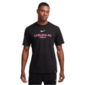 Nike Chelsea FC Men Soccer T-Shirt-Black product image 1, provided for visual reference and product detail review