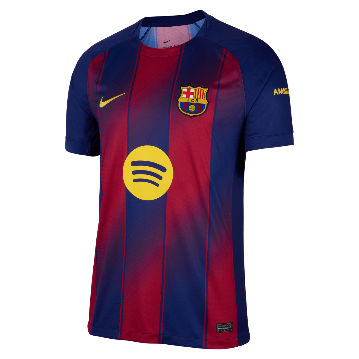 Nike Men FC Barcelona Home Stadium Dri-FIT Soccer Jersey 25/26 product image 1, provided for visual reference and product