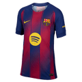 Nike Youth Barcelona Authentic Match Home Stadium Jersey 25/26 product image 1, provided for visual reference and product
