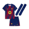 Nike Child Unisex FC Barcelona Home Mini Kit 25/26 product image 1, provided for visual reference and product detail review