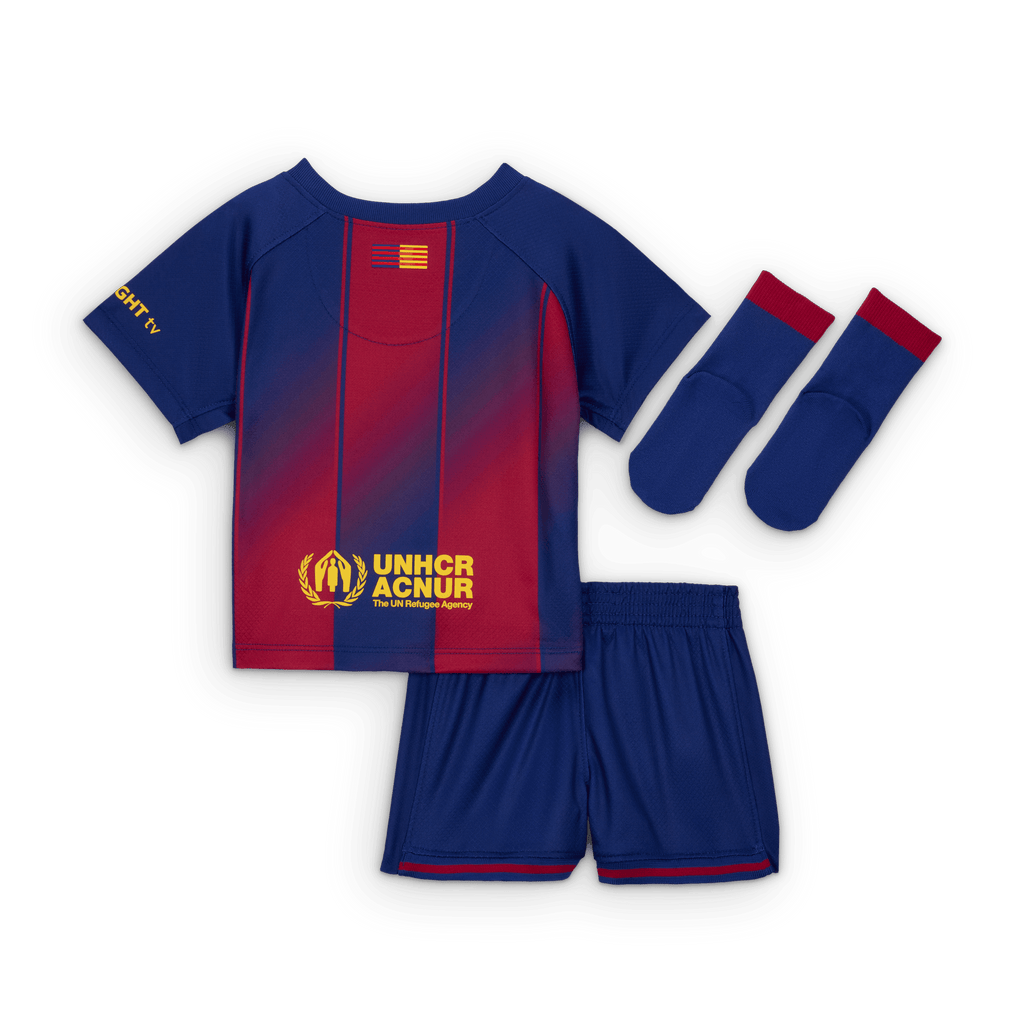 Nike Toddler Unisex FC Barcelona Home Mini Kit 25/26 product image 2, provided for visual reference and product detail review