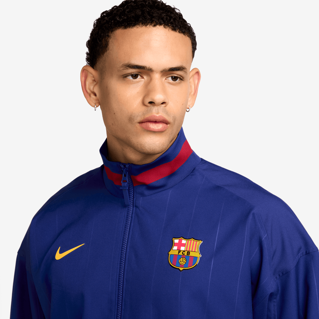 Nike FC Barcelona Strike Anthem Jacket product image 3, provided for visual reference and product detail review