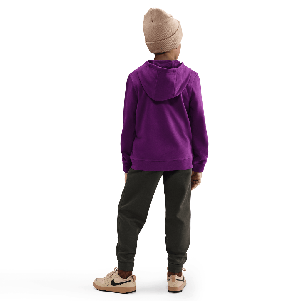 Nike Big Kids' FC Barcelona Club Full-Zip Hoodie product image 2, provided for visual reference and product detail review