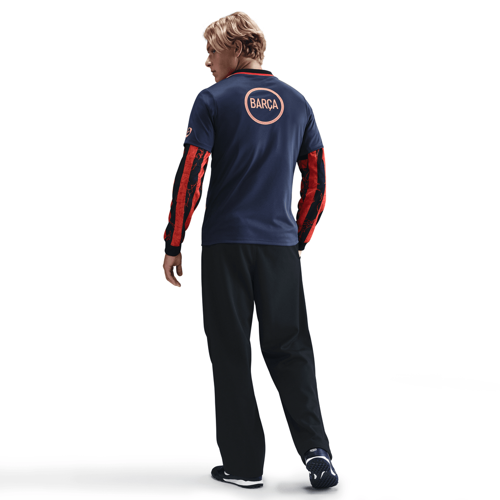 Nike FC Barcelona Academy Pro Third Dri-FIT Soccer Pre-Match Top Jersey product image 4, provided for visual reference and