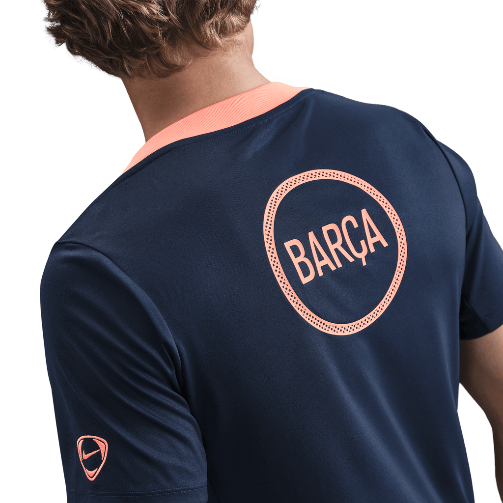 Nike FC Barcelona Academy Pro Third Dri-FIT Soccer Pre-Match Top Jersey product image 3, provided for visual reference and