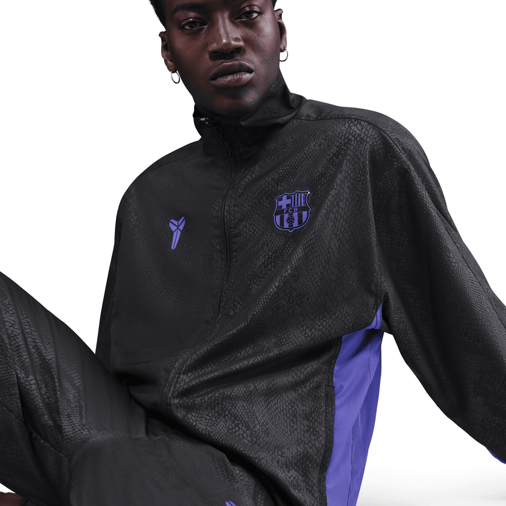 Kobe Bryant FC Barcelona Away Graphic Track Jacket product image 5, provided for visual reference and product detail review