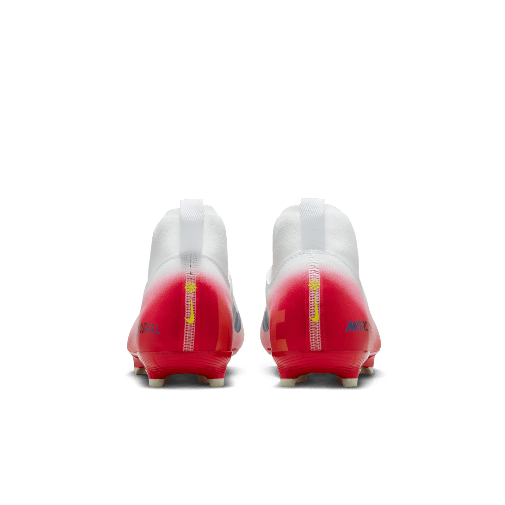 Nike Jr. Mercurial Superfly 10 Academy LV8 Big Kids' FG-University Red/dark Obsidian product image 5, provided for visual