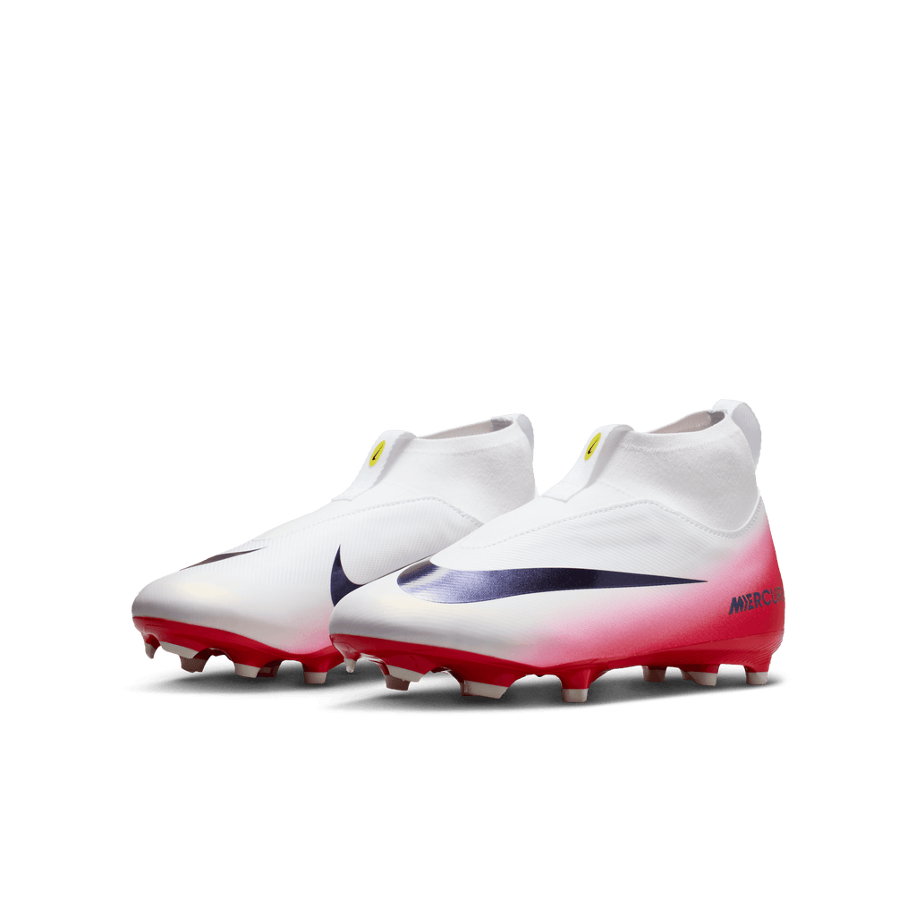 Nike Jr. Mercurial Superfly 10 Academy LV8 Big Kids' FG-University Red/dark Obsidian product image 4, provided for visual