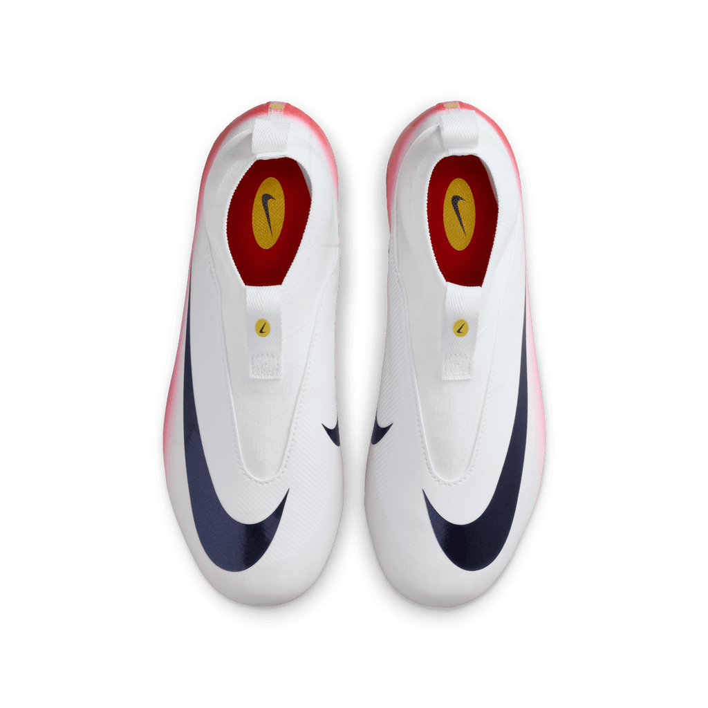 Nike Jr. Mercurial Superfly 10 Academy LV8 Big Kids' FG-University Red/dark Obsidian product image 3, provided for visual