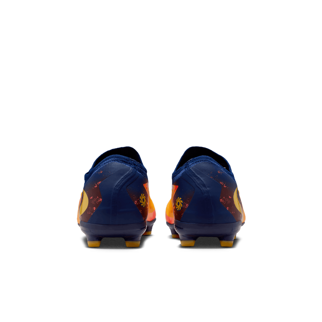 Nike Jr. Phantom 6 Low Pro "Erling Haaland FG/MG-Laser Orange/lemon Venom-blue Void product image 4, provided for visual