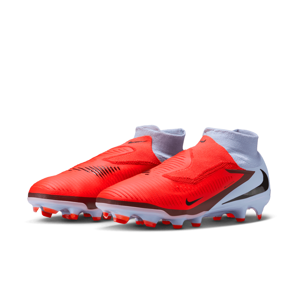 Nike Phantom 6 High Pro Firm-Ground Soccer Cleats-Royal Tint/bright Crimson product image 4, provided for visual reference