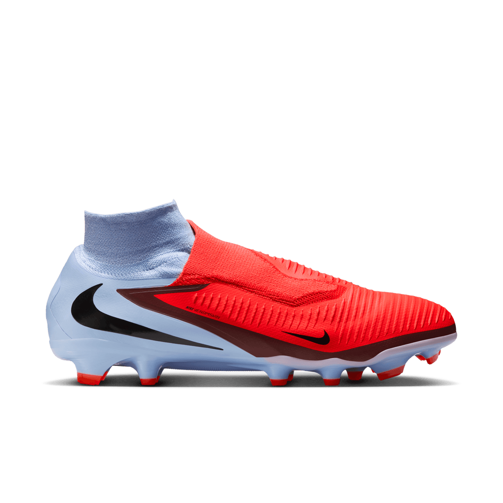 Nike Phantom 6 High Pro Firm-Ground Soccer Cleats-Royal Tint/bright Crimson product image 1, provided for visual reference