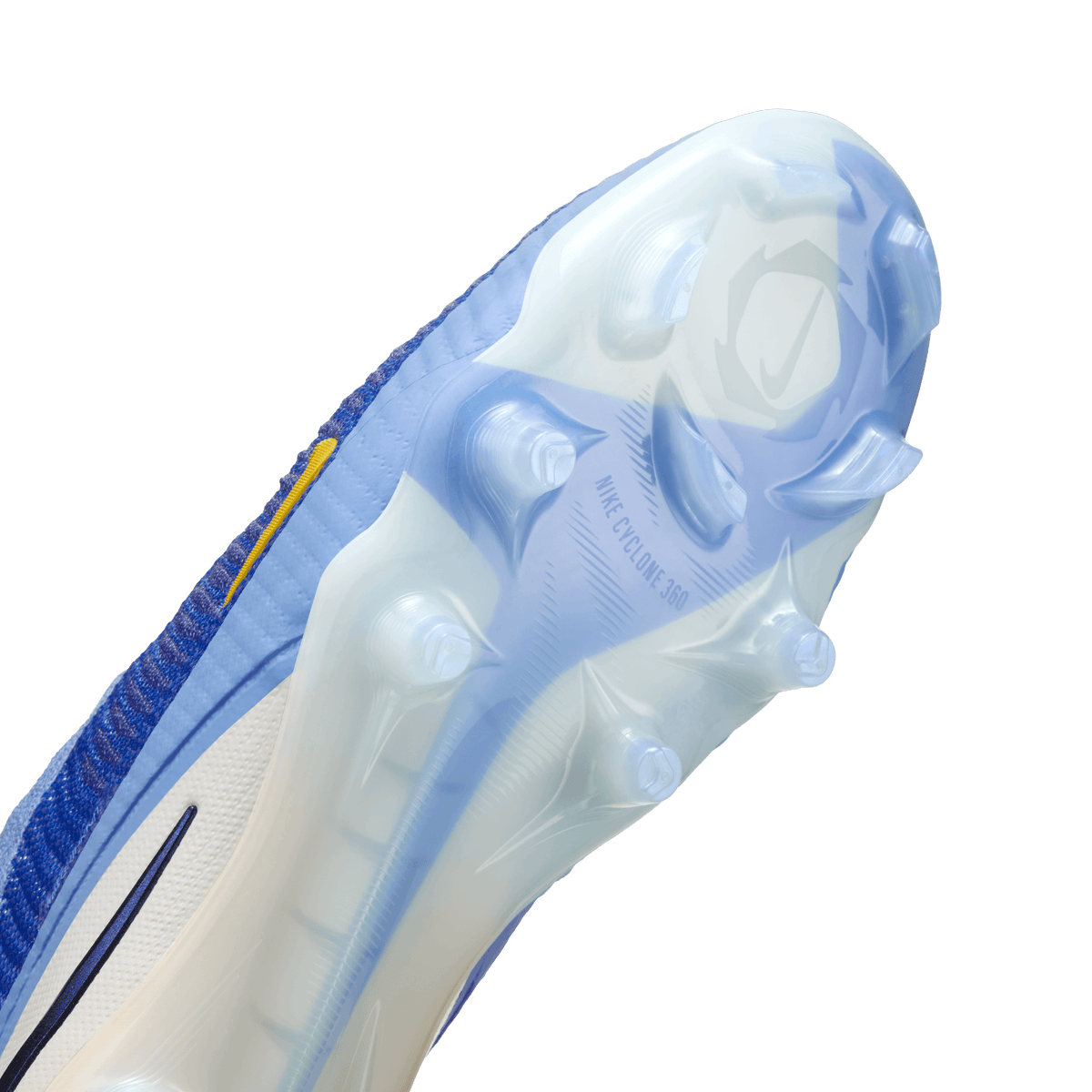 Nike Phantom 6 High Elite Firm-Ground Soccer Cleats-RACER BLUE/DARK OBSIDIAN product image 7, provided for visual reference