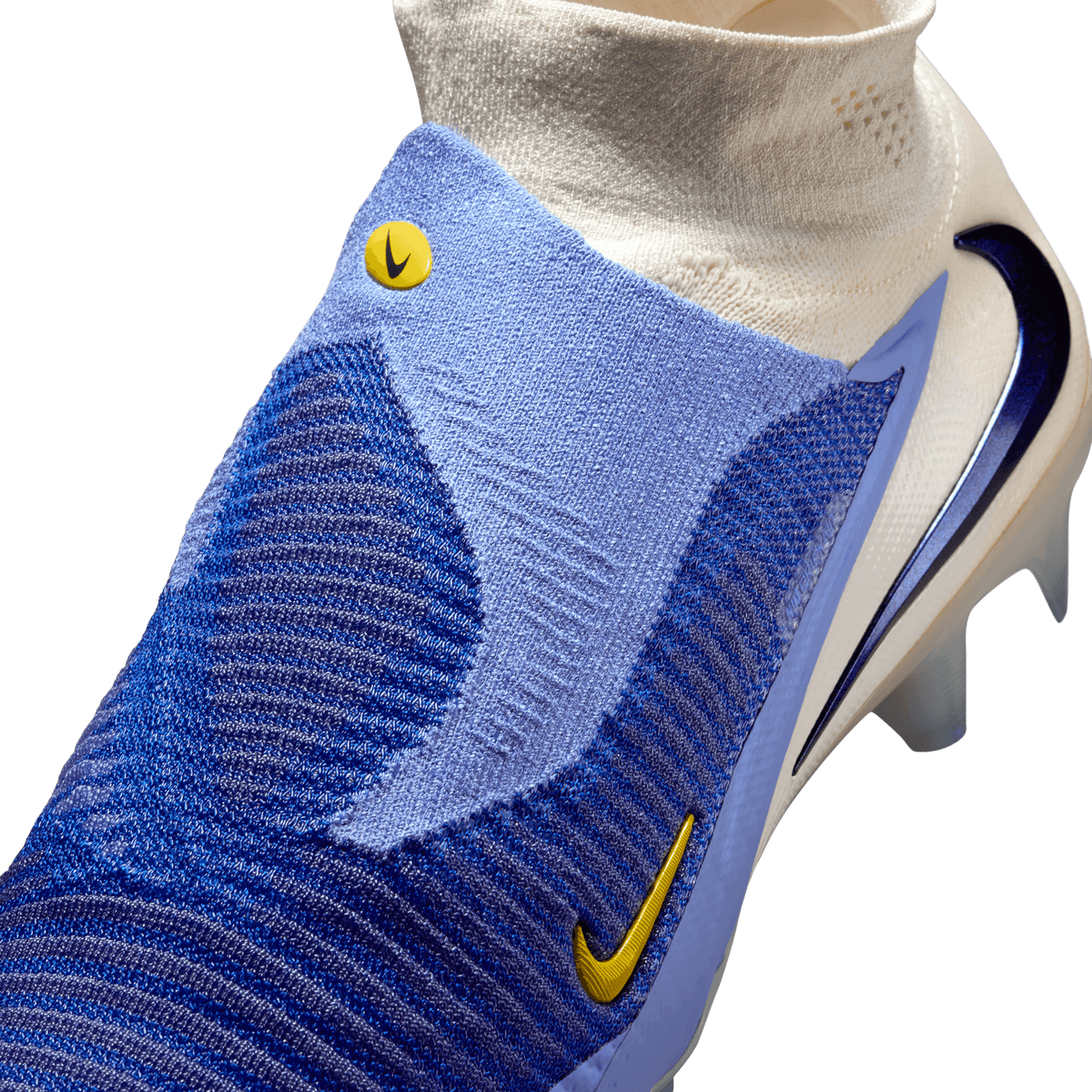 Nike Phantom 6 High Elite Firm-Ground Soccer Cleats-RACER BLUE/DARK OBSIDIAN product image 6, provided for visual reference