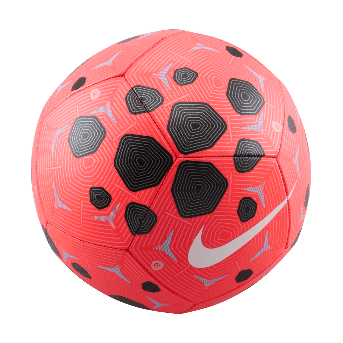 Nike Pitch Soccer Ball- Bright Crimson/black/white product image 2, provided for visual reference and product detail review