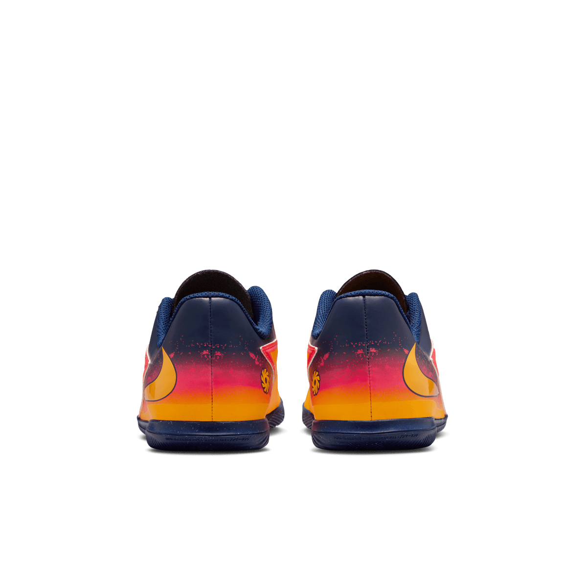 Nike Jr. Phantom 6 Low Club "Erling Haaland IC-Laser Orange/lemon Venom-blue Void product image 4, provided for visual