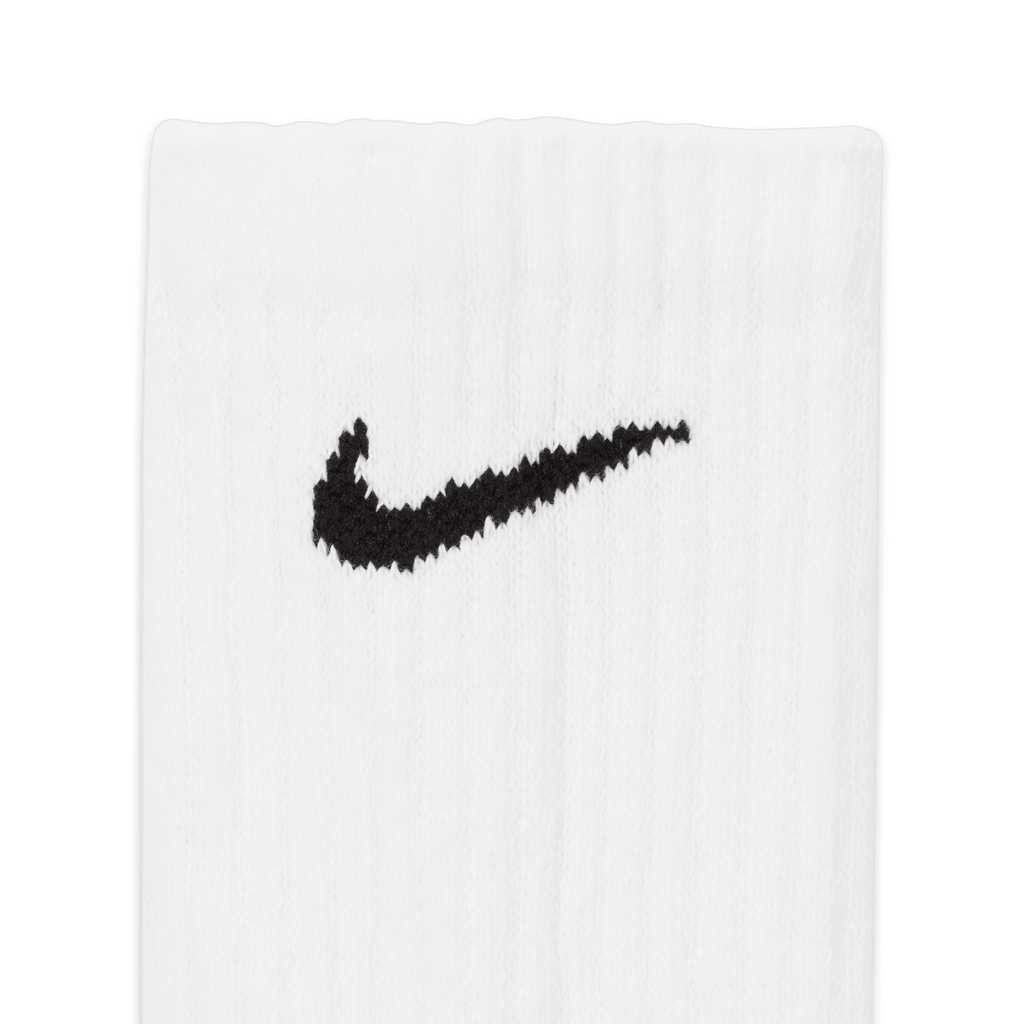 Nike Everyday Cushioned Training Crew Socks (6 Pairs)-White product image 3, provided for visual reference and product
