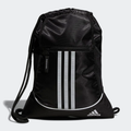 Adidas Alliance II Sackpack - Black/White product image 1, provided for visual reference and product detail review