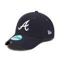 Atlanta Braves New Era Navy League 9Forty Adjustable Hat product image 1