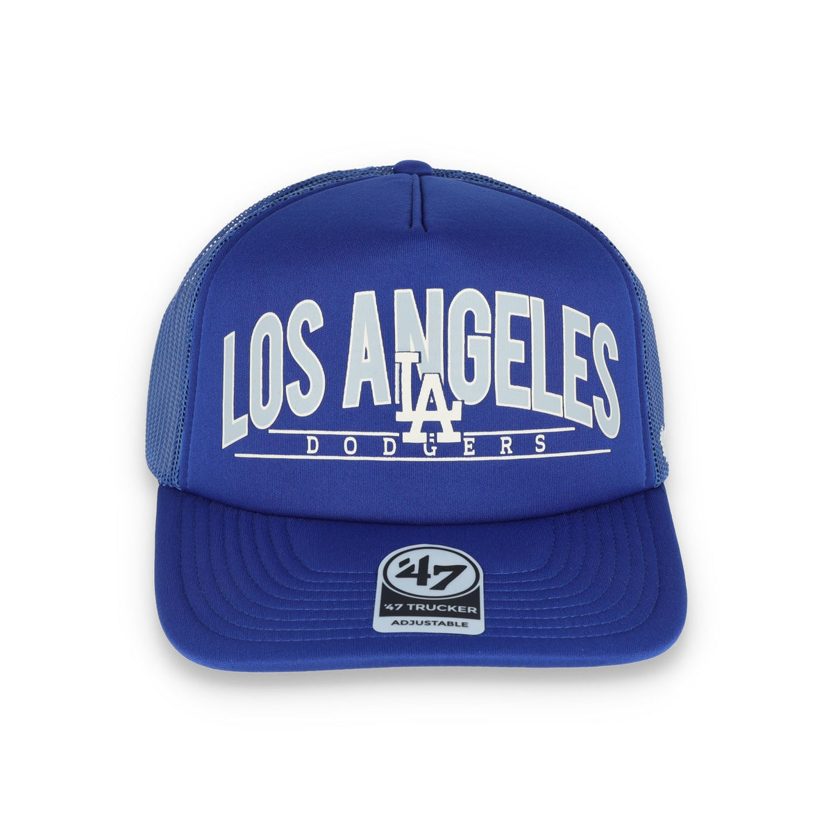 '47 Brand Los Angeles Dodgers Foam Backhaul Trucker product image 1, provided for visual reference and product detail review