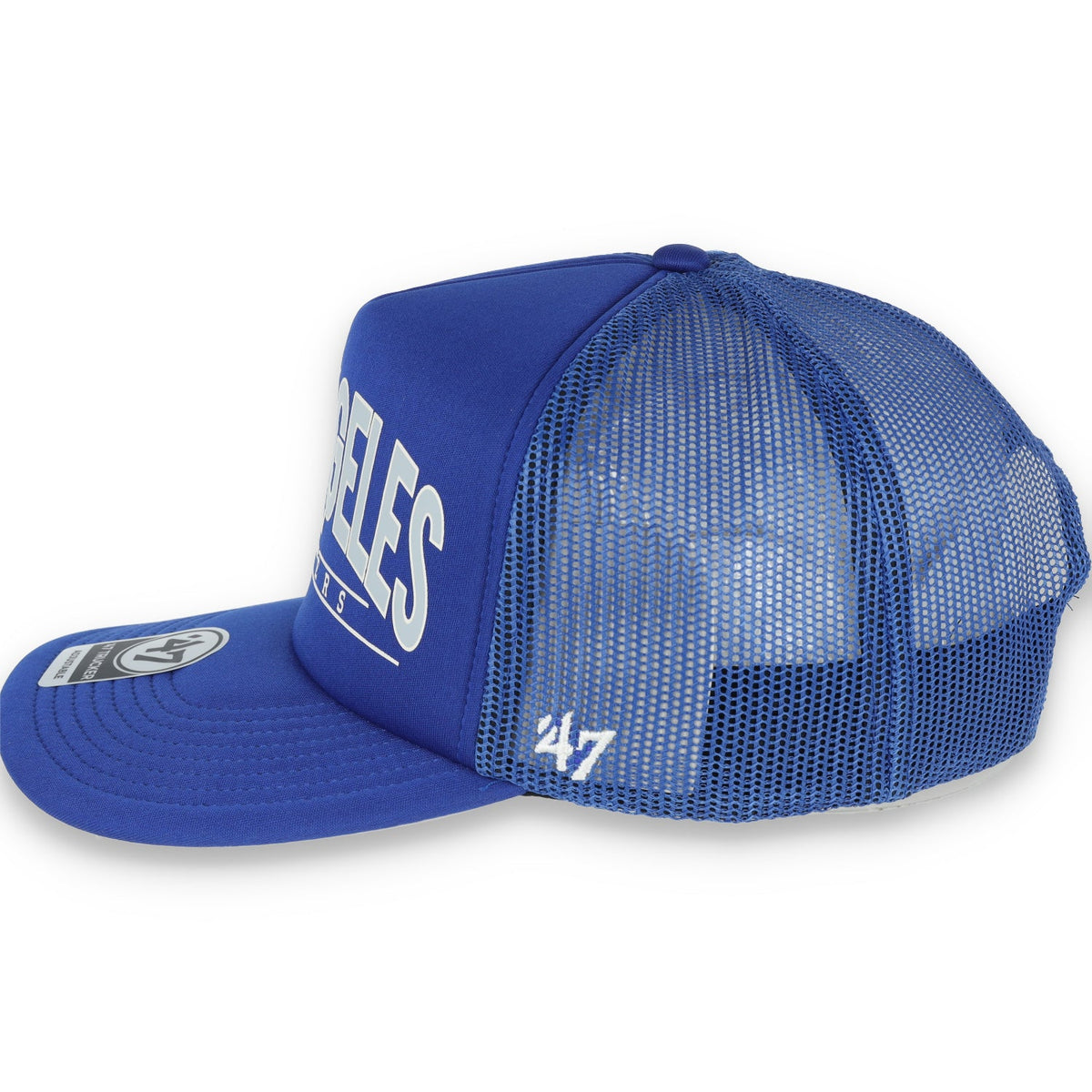 '47 Brand Los Angeles Dodgers Foam Backhaul Trucker product image 3, provided for visual reference and product detail review