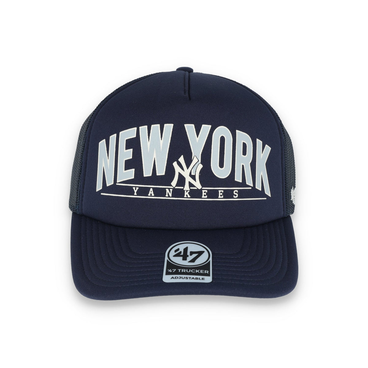 '47 Brand New York Yankees Foam Backhaul '47 Trucker product image 1, provided for visual reference and product detail review
