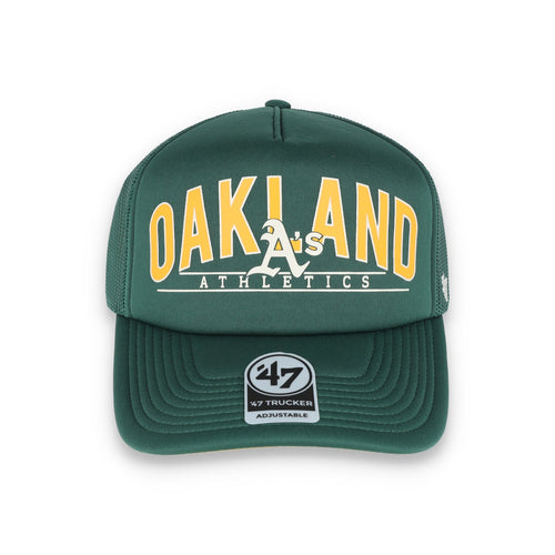 '47 Brand Oakland Athletics Foam Backhaul Trucker product image 1, provided for visual reference and product detail review