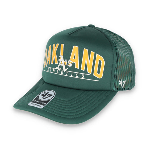 '47 Brand Oakland Athletics Foam Backhaul Trucker product image 2, provided for visual reference and product detail review