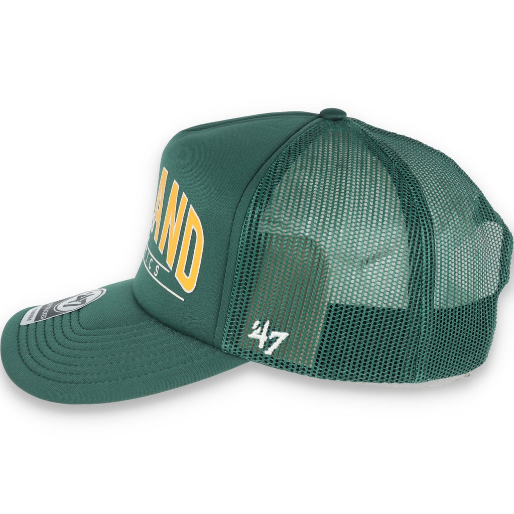 '47 Brand Oakland Athletics Foam Backhaul Trucker product image 3, provided for visual reference and product detail review