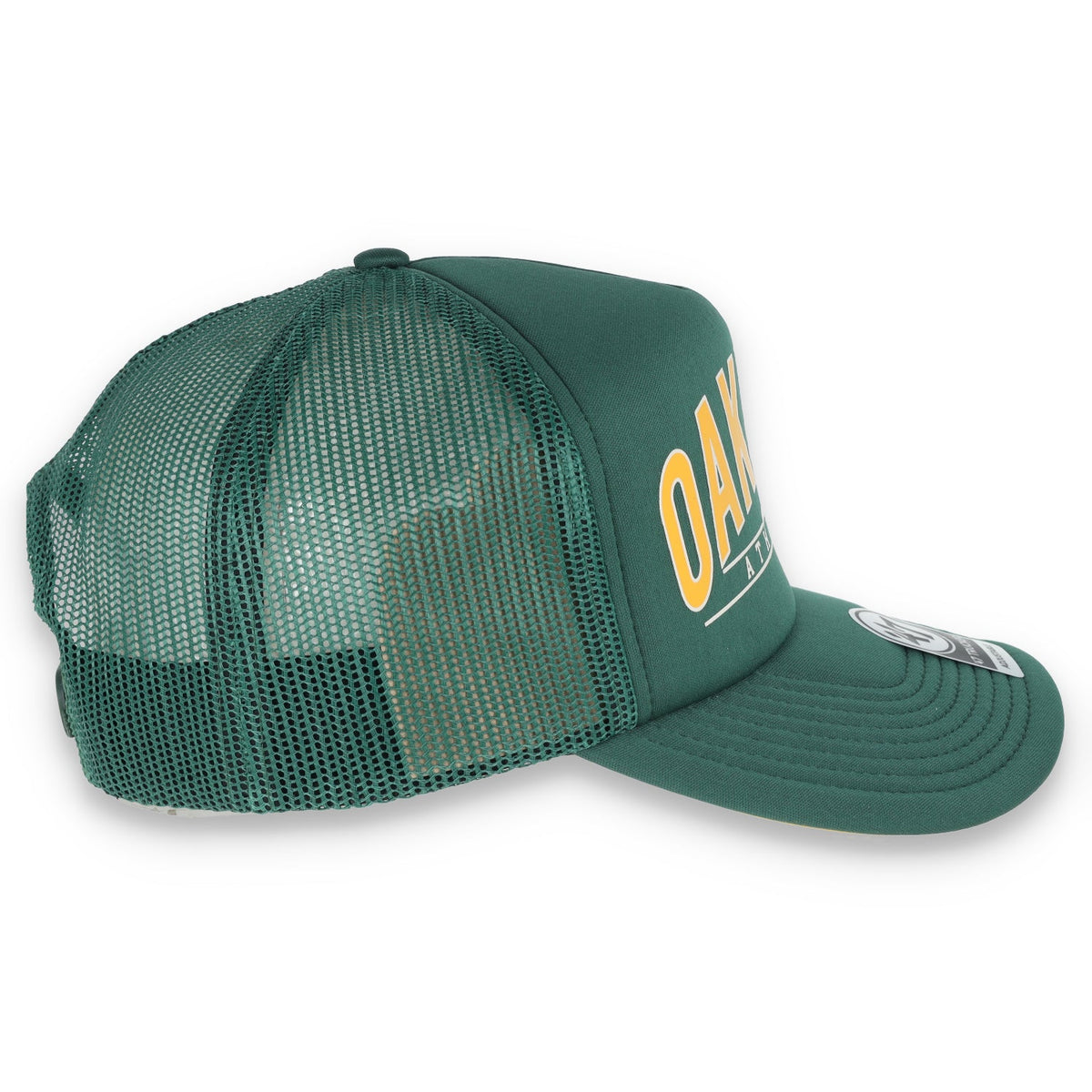 '47 Brand Oakland Athletics Foam Backhaul Trucker product image 5, provided for visual reference and product detail review