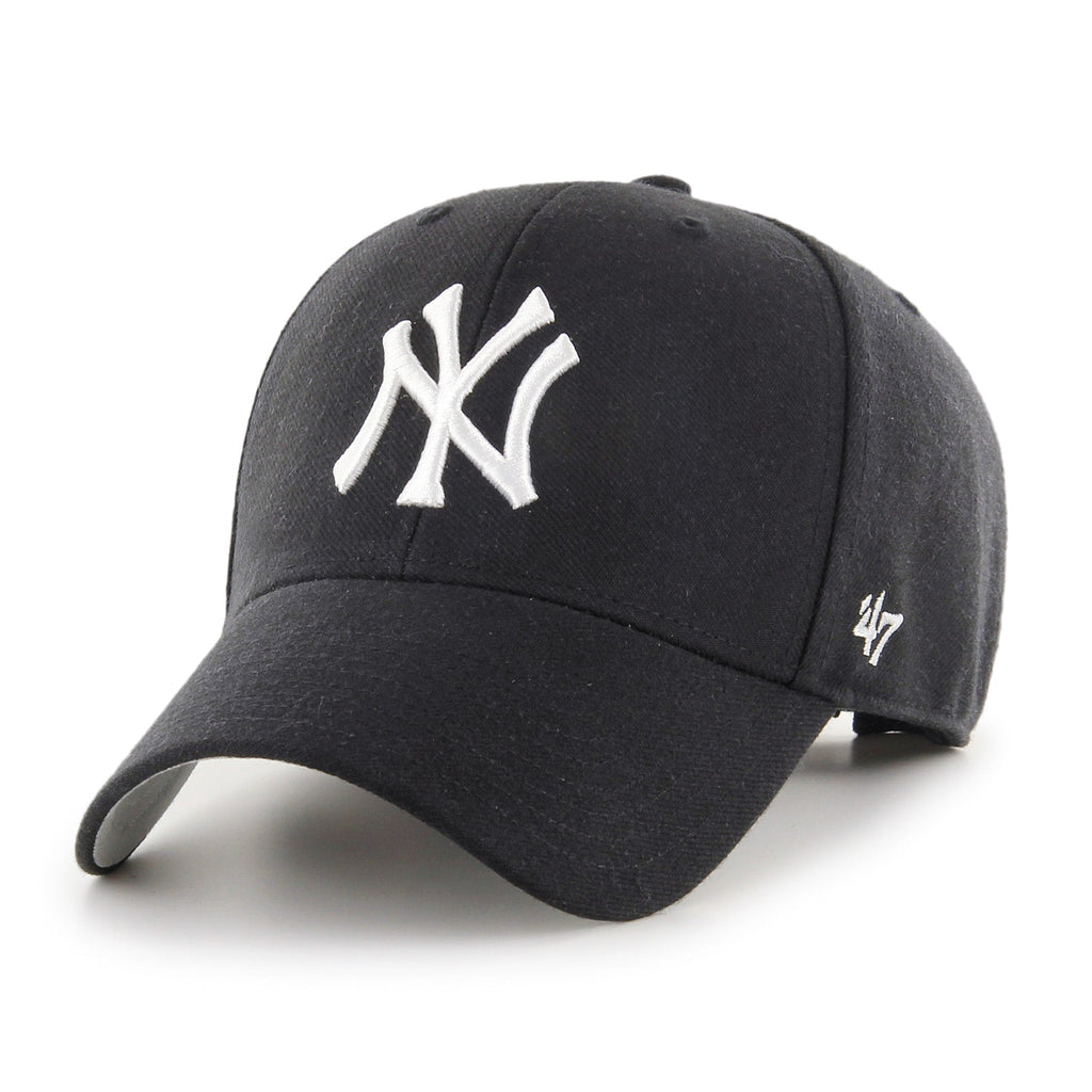New York Yankees 47 Brand Black MVP White Hat product image 1