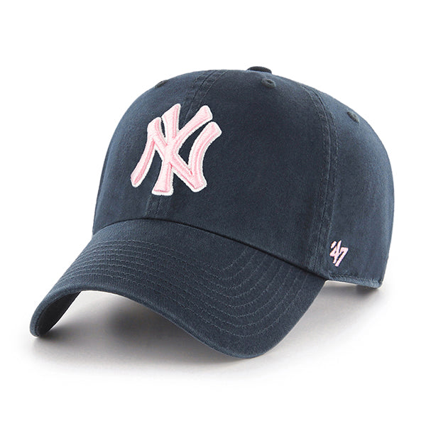 New York Yankees 47 Brand Navy & Rose Pink Clean Up product image 1