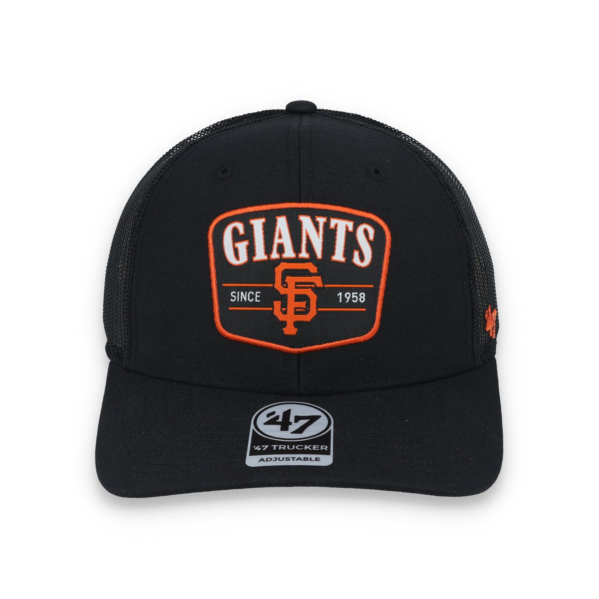 '47 Brand San Francisco Giants Squad '47 Trucker Adjustable Hat product image 1, provided for visual reference and product