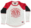 New Era Women San Francisco 49ers Long Sleeve T-Shirt product image 1, provided for visual reference and product detail
