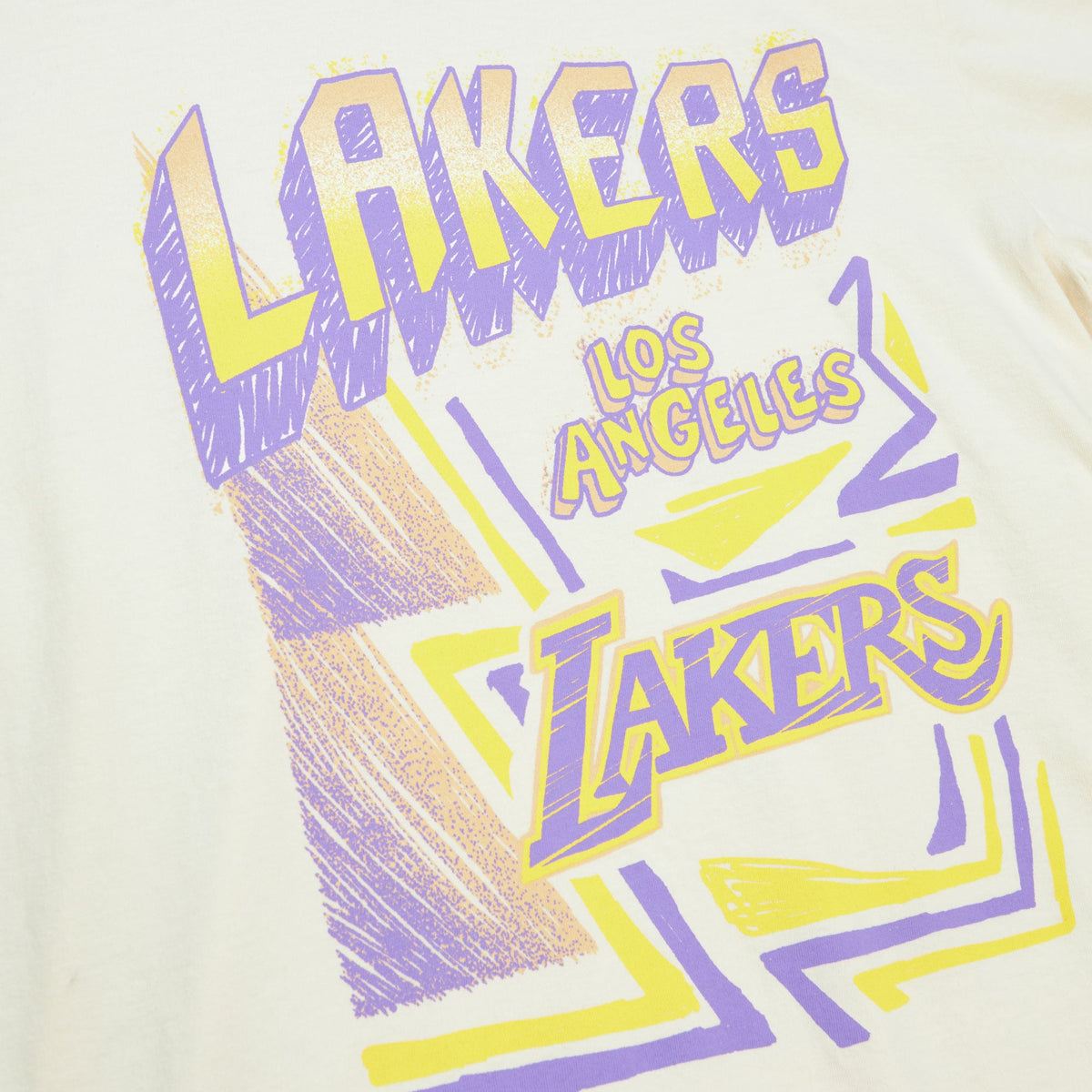 Los Angeles Lakers Mitchell & Ness NBA Sidewalk Sketch Ss product image 3