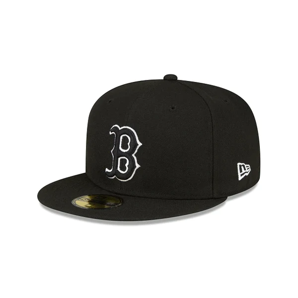 New Era Boston Red Sox Side Patch 1999 All-Star Game 59Fifty Fitted Hat-Black/White product image 3, provided for visual