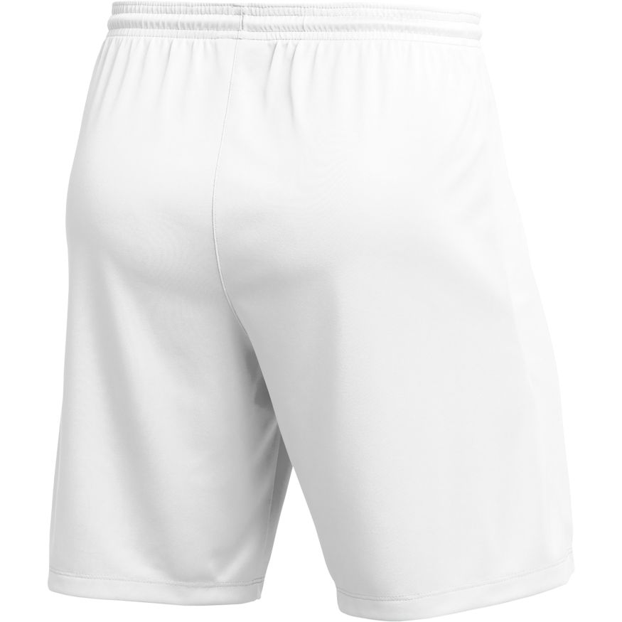 Nike Youth Dri-FIT Park III Shorts-White product image 2, provided for visual reference and product detail review