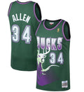Ray Allen Milwaukee Bucks 1996/97 Hardwood Classics Jersey product image 1