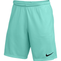 Nike Men Dri-FIT Park III Shorts - Hyper Turq/Black product image 1, provided for visual reference and product detail review