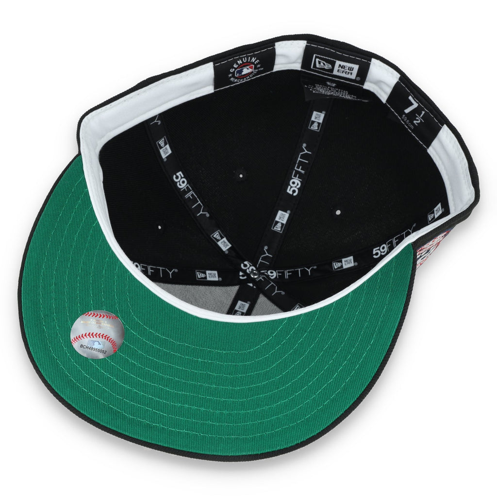 New Era St. Louis Cardinals Metallic Logo 129 Anniversary Side Patch 59FIFTY Fitted - Black product image 7, provided for