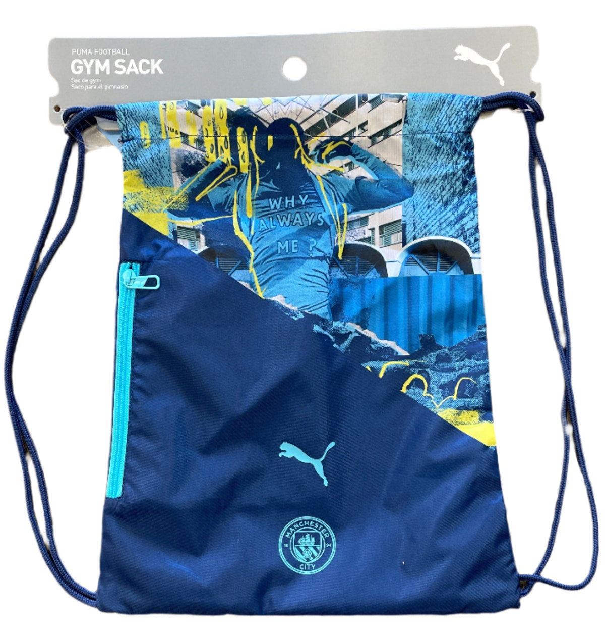 Puma Manchester City Core Gymsack product image 1, provided for visual reference and product detail review