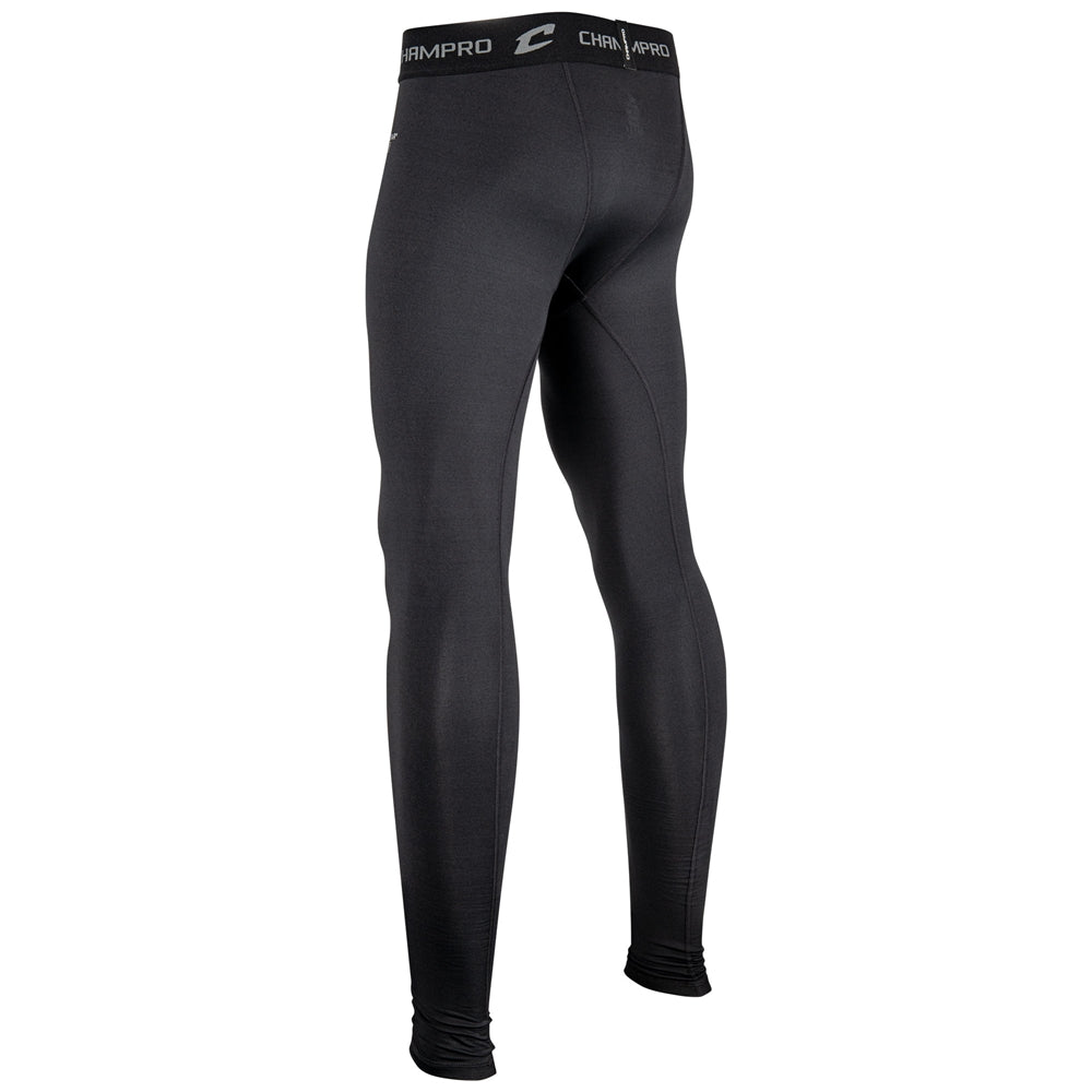 Champro Compression Cold Weather Tight Pants-Black product image 2, provided for visual reference and product detail review