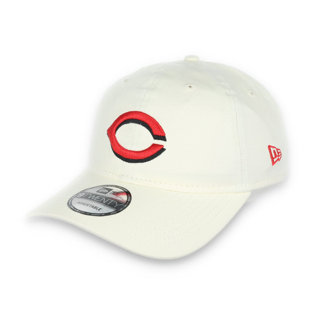 New Era Cincinnati Reds Core Classic 2.0 9Twenty Adjustable Hat-Ivory product image 6, provided for visual reference and