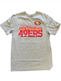 Nike Men San Francisco 49ers Team Rise Essential T-Shirt product image 1, provided for visual reference and product detail