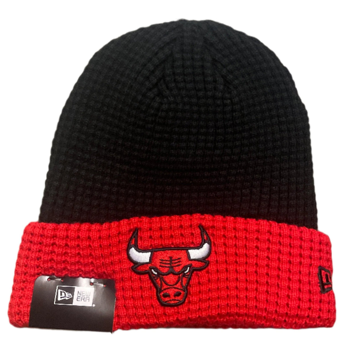 New Era Chicago Bulls Waffled Knit product image 1, provided for visual reference and product detail review