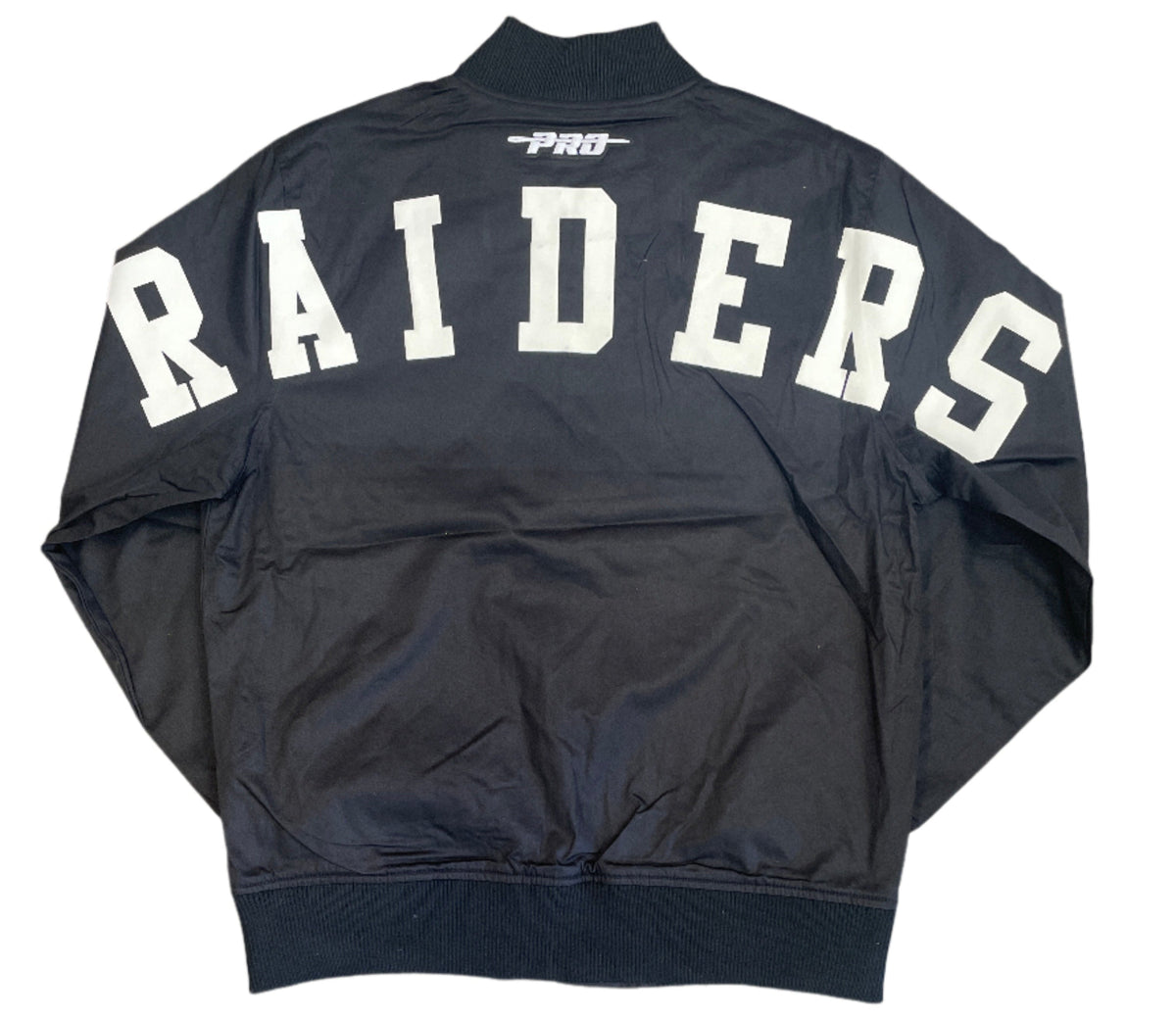 Pro Standard 'Las Vegas Raiders Wingspan Twill Jacket- Black product image 2, provided for visual reference and product